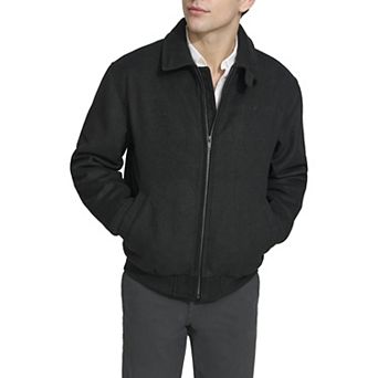 Men's Dockers® Wool Blend Bomber Jacket with Laydown Collar