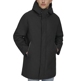 Men's Dockers® Softshell Mid-Length Hooded City Coat