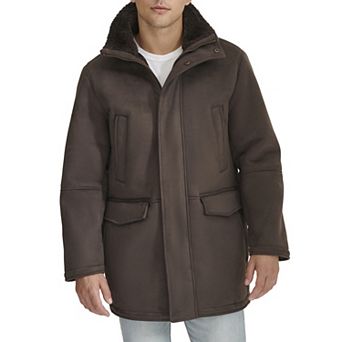 Men's Dockers® Faux Shearling 34" Walking Coat