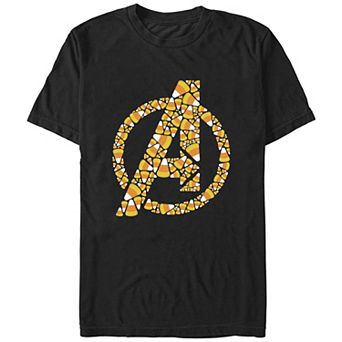 Men's Marvel The Avengers Candy Corn Logo Graphic Tee