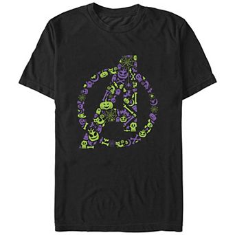 Men's Marvel The Avengers Halloween Logo Graphic Tee