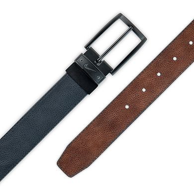 Men's Nike Swoosh Engraved Loop Reversible Belt