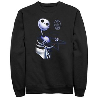 Disney's The Nightmare Before Christmas 30th Jack Skellington And Zero Big & Tall Fleece Sweatshirt