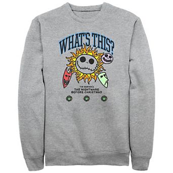 Disney's The Nightmare Before Christmas What's This Big & Tall Fleece Sweatshirt