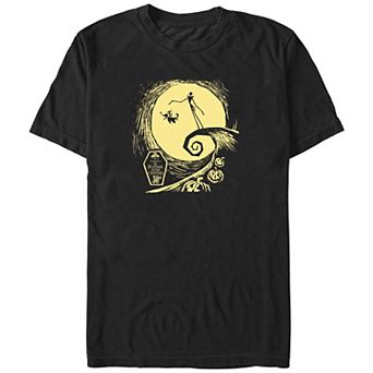 Disney's The Nightmare Before Christmas Jack Skellington Spiral Hill 30th Big & Tall Graphic Tee