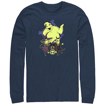 Disney's The Nightmare Before Christmas Oogie Boogie Crew Big & Tall Long Sleeve Graphic Tee