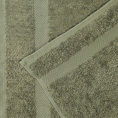SUPERIOR Franklin Cotton Lightweight Quick-Drying 12-Piece Towel Set