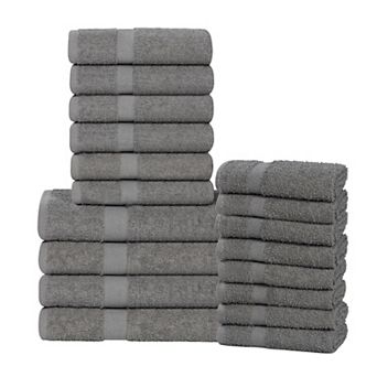 SUPERIOR Franklin Cotton Lightweight Quick-Drying 18 pc Towel Set