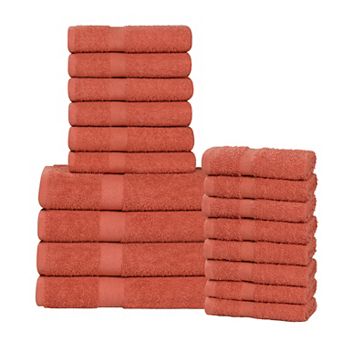 SUPERIOR Franklin Cotton Lightweight Quick-Drying 18 pc Towel Set