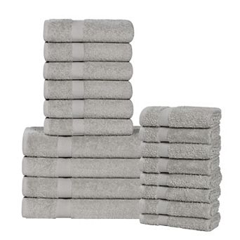 SUPERIOR Franklin Cotton Lightweight Quick-Drying 18 pc Towel Set