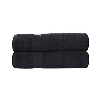 SUPERIOR Franklin Cotton Lightweight Quick-Drying 2 pc Bath Sheet Set