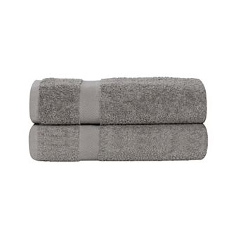 SUPERIOR Franklin Cotton Lightweight Quick-Drying 2 pc Bath Sheet Set