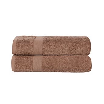 SUPERIOR Franklin Cotton Lightweight Quick-Drying 2 pc Bath Sheet Set