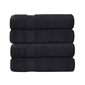 SUPERIOR Franklin Cotton Lightweight Quick-Drying 4 pc Bath Towel Set