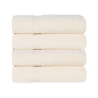 SUPERIOR Franklin Cotton Lightweight Quick-Drying 4 pc Bath Towel Set