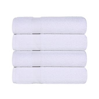 SUPERIOR Franklin Cotton Lightweight Quick-Drying 4 pc Bath Towel Set