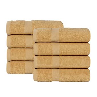 SUPERIOR 8 pc Eco-Friendly Solid Ultra Soft Towel Set