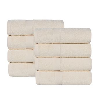 SUPERIOR 8 pc Eco-Friendly Solid Ultra Soft Towel Set
