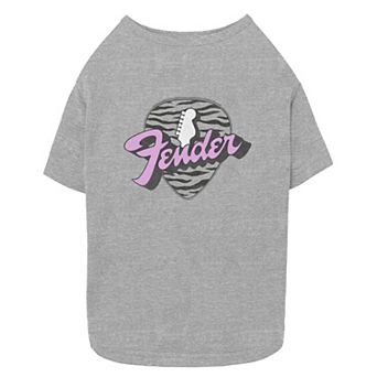 Fender Animal Print Guitar Pick Logo