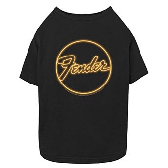 Fender Neon Classic Logo Pet Tee