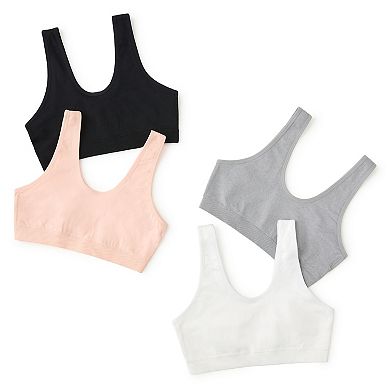 Girls 7-16 SO® 2-Pack Seamless Tank Bralette