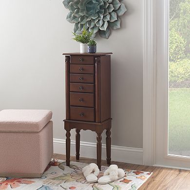 Linon Ollie Jewelry Armoire