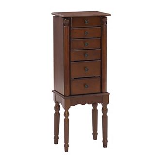 Linon Ollie Jewelry Armoire