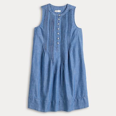 Women's Sonoma Goods For Life® Sleeveless Pintuck Dress