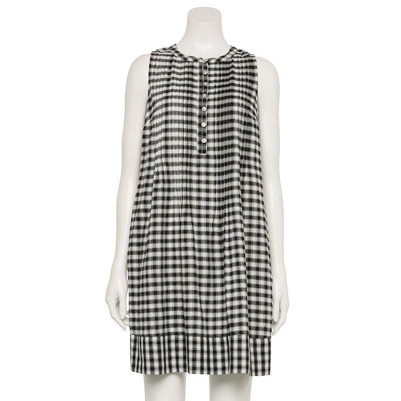 Women's Sonoma Goods For Life® Sleeveless Pintuck Dress