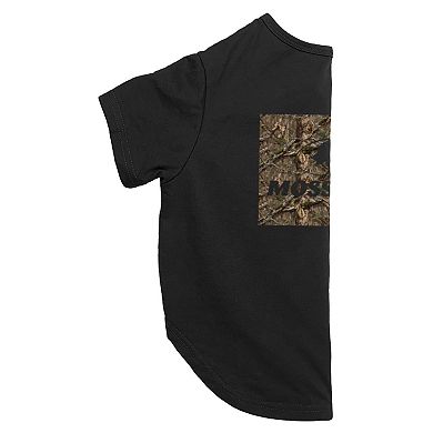 Mossy Oak In The Woods Logo Pet Tee
