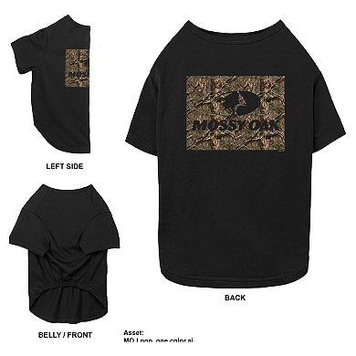 Mossy Oak In The Woods Logo Pet Tee