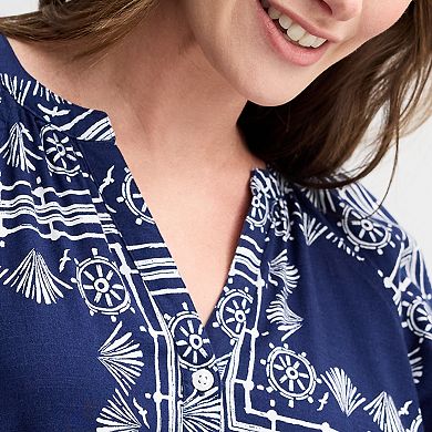Women's Sonoma Goods For Life® Button Front Shift Dress