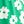Medium Green Floral