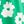 Medium Green Floral