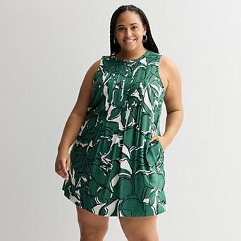 Plus Size Sonoma Goods For Life® Pintuck Dress