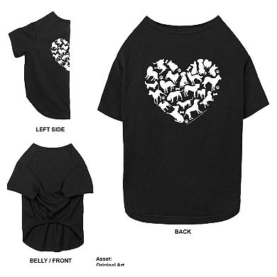 A Dog's Purpose Dog Heart Pet Tee