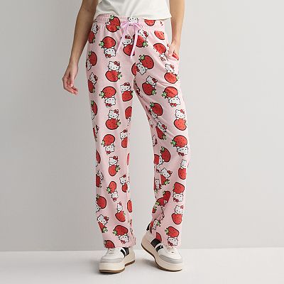 Juniors' Hello Kitty Allover Print Lounge Pants