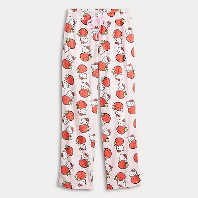 Juniors' Hello Kitty Allover Print Lounge Pants