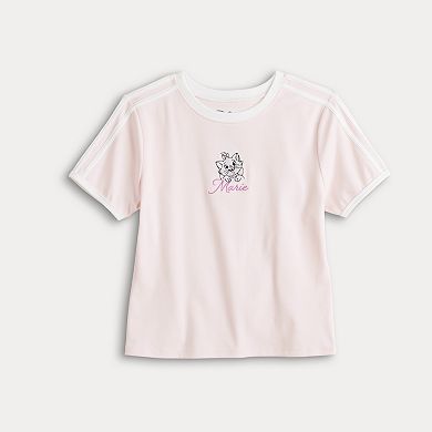 Babyhug Disney Cotton Knit Aristocats Marie Graphic & Bow Detailing Bloomers Pack of 3 - White Red & Pink