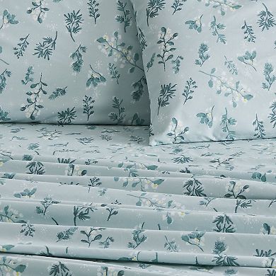 Madelinen® Winter-Themed Brushed Microfiber Sheet Set