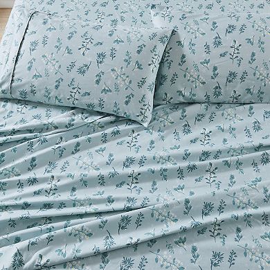 Madelinen® Winter-Themed Brushed Microfiber Sheet Set