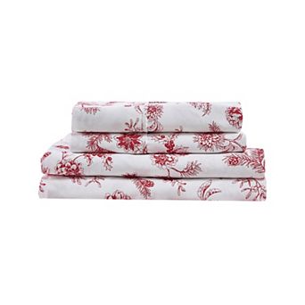 Madelinen® Winter-Themed Brushed Microfiber Sheet Set