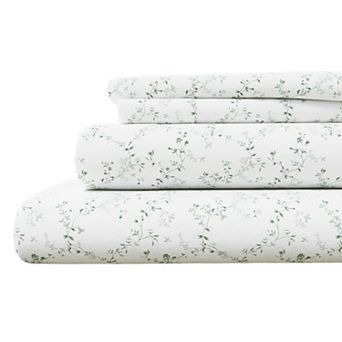 Madelinen® Turkish Cotton Print Flannel Sheet Set