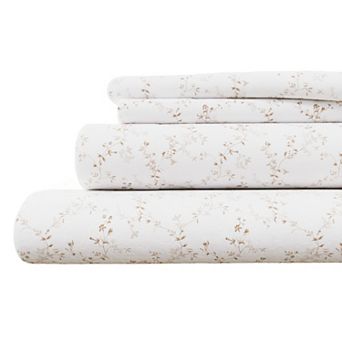 Madelinen® Turkish Cotton Print Flannel Sheet Set