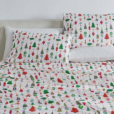 Madelinen® Ultra Soft Holiday Microfiber Sheet Set