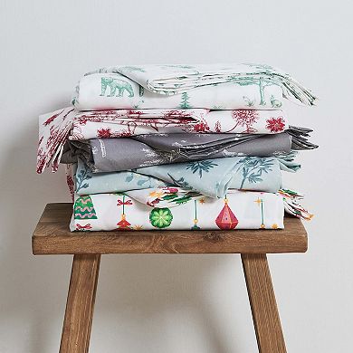 Madelinen® Ultra Soft Holiday Microfiber Sheet Set