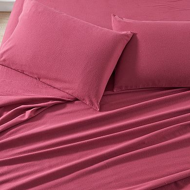 Madelinen® Turkish Cotton Solid Flannel Sheet Set