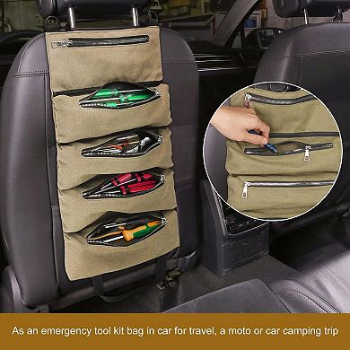 Multi-function Roll Up Tool Bag Storage Organizer