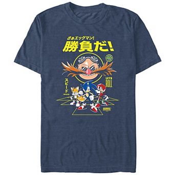 Men's Sonic The Hedgehog Let's Roll Graphic Tee