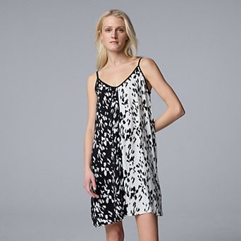 Women's Simply Vera Vera Wang Plain Weave Chemise